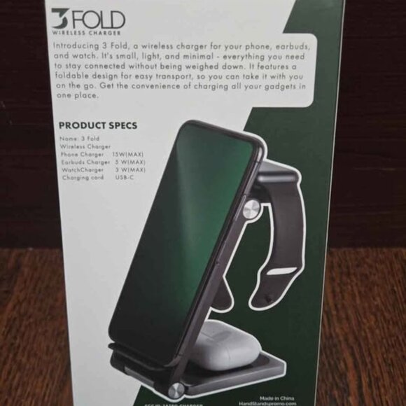 3 Fold Wireless Charger - Picture 2 of 5